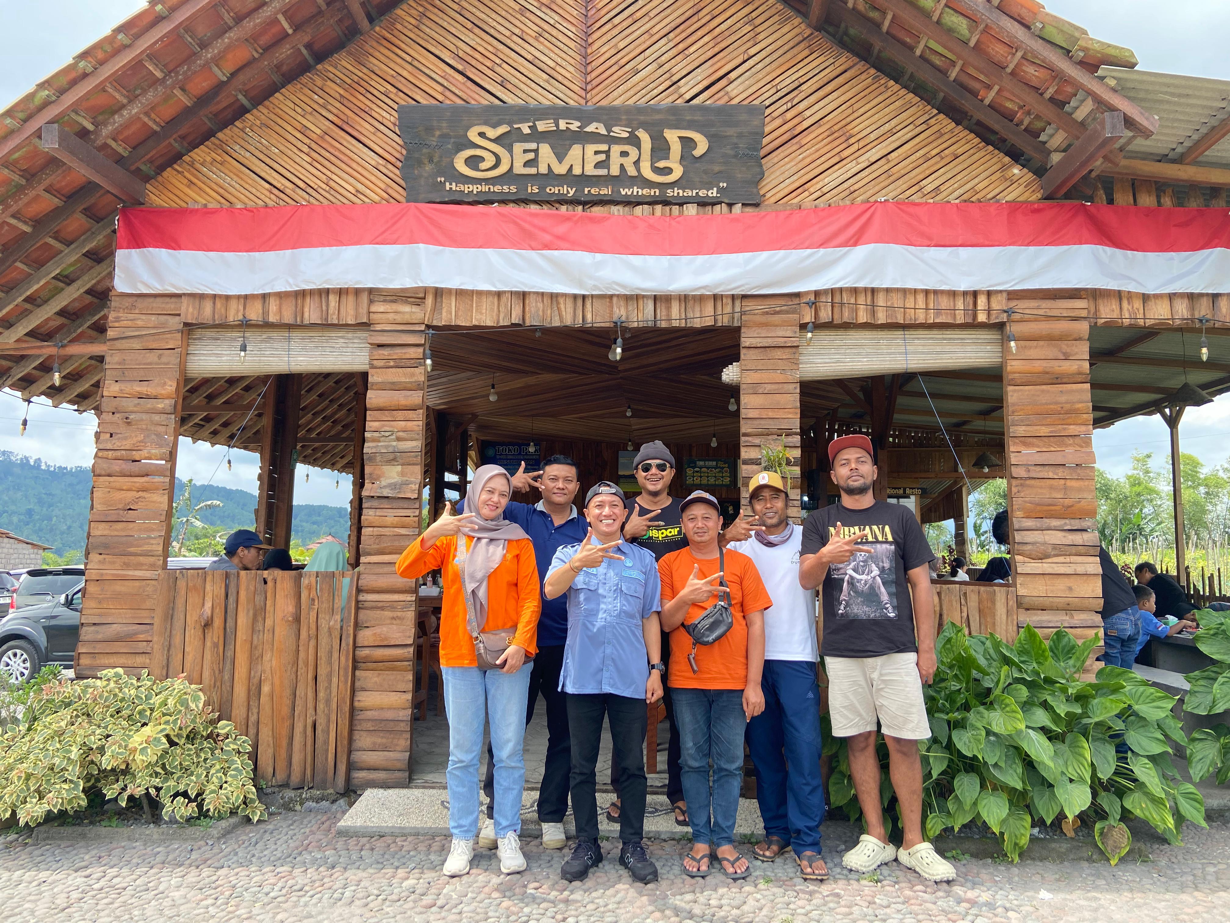 Pemantau NATARU 2025 di Teras Semeru