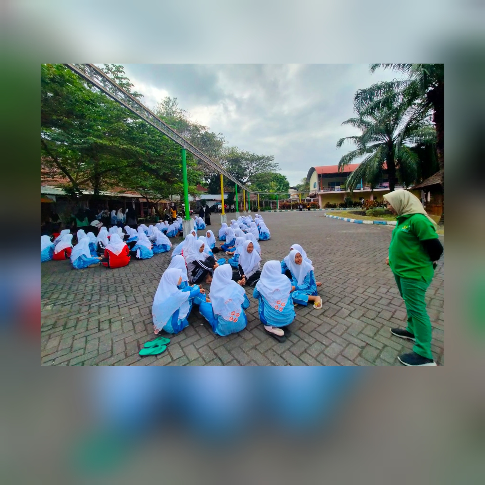 KWT MENJADI ACARA OUTBOND OLEH PONDOK PESANTREN PUTRI  KYAI SYARIFUDIN 