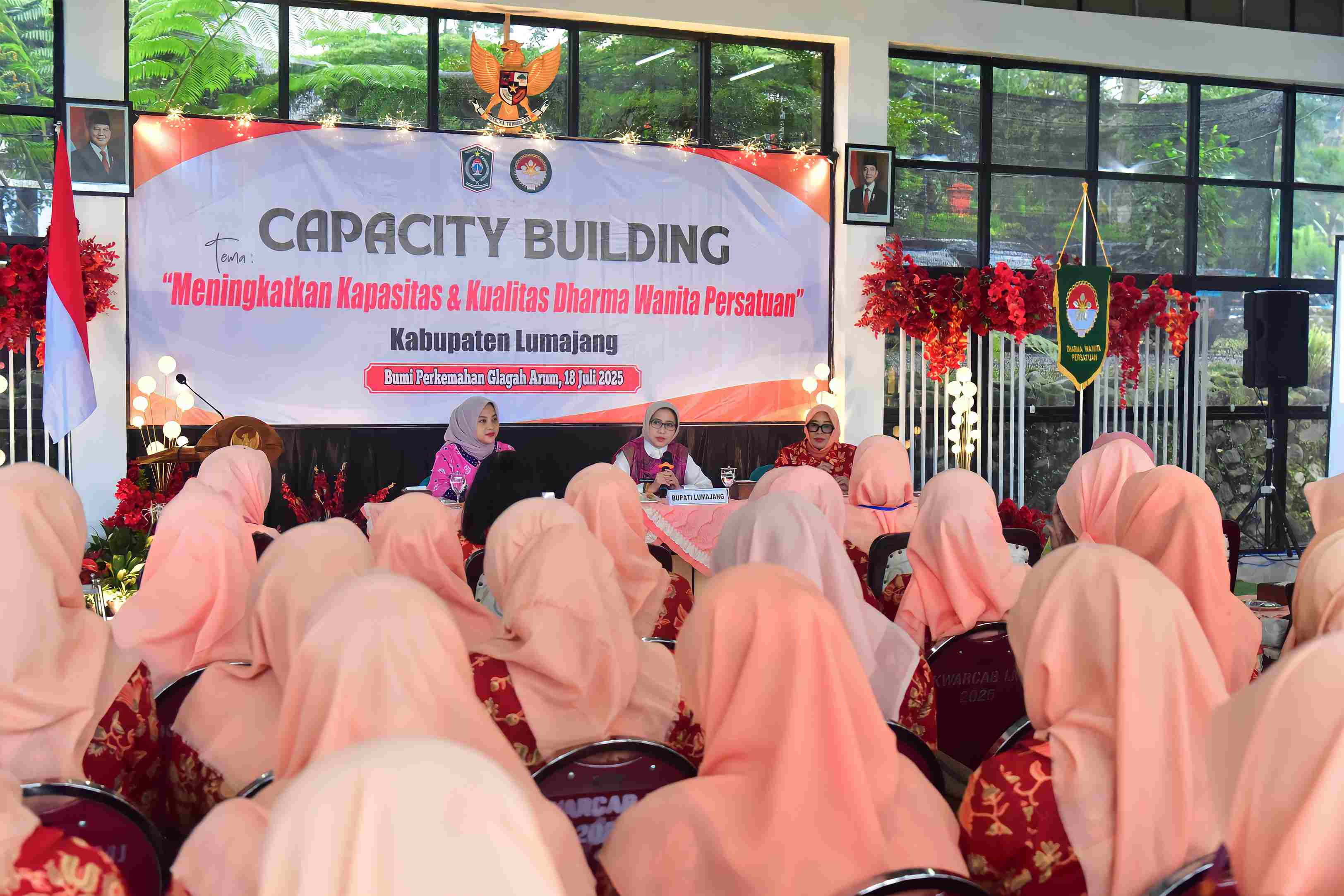 IBU KETUA DWP DINAS PARIWISATA MENGIKUTI CAPACITY BUILDING 