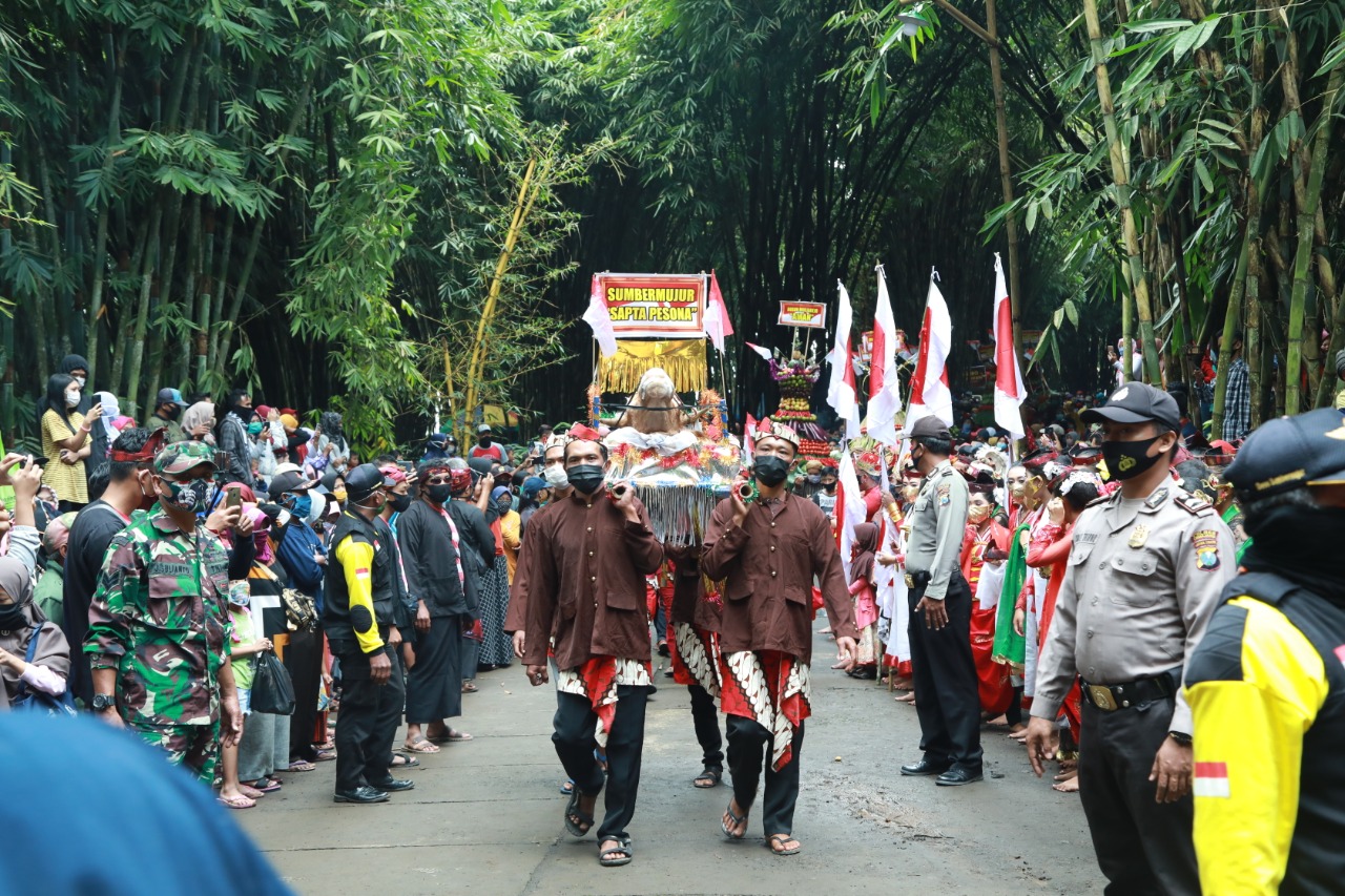 Grebeg Suro di Area Wisata Hutan Bambu Tahun 2020