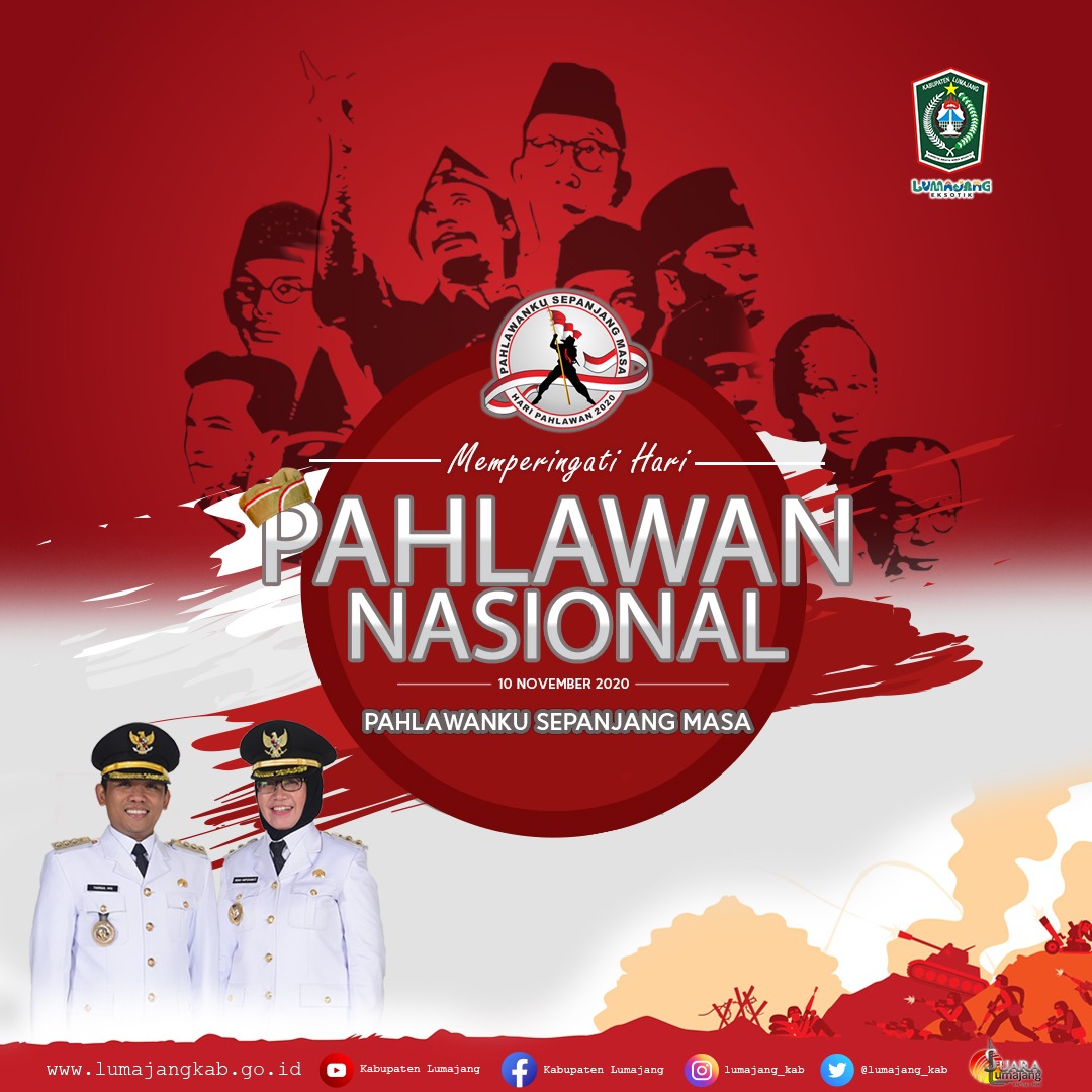 Selamat Hari Pahlawan Nasional 10 November 2020