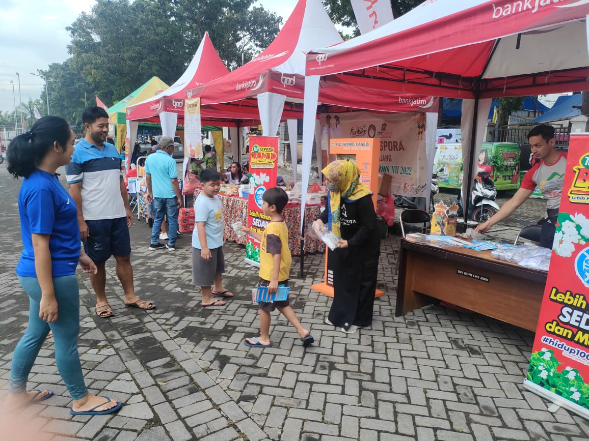 PUSAT INFORMASI PARIWISATA  pada Acara FUNBIKE