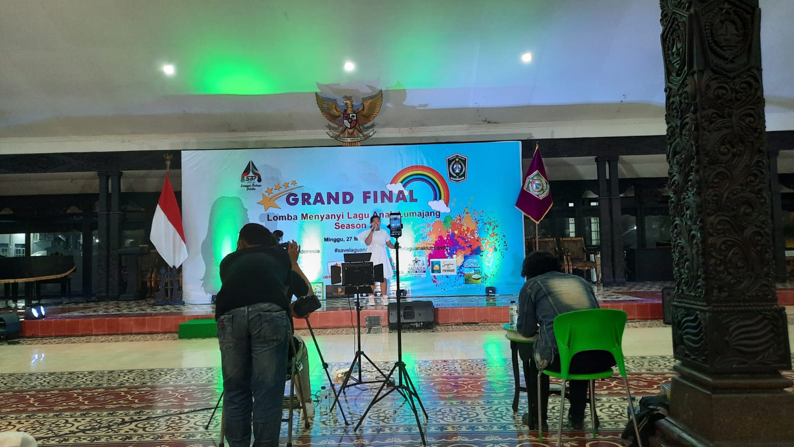 GRAN FINAL LOMBA MENYANYI LAGU ANAK BERTEMPAT DI PENDOPO ARYA WIRA RAJA 