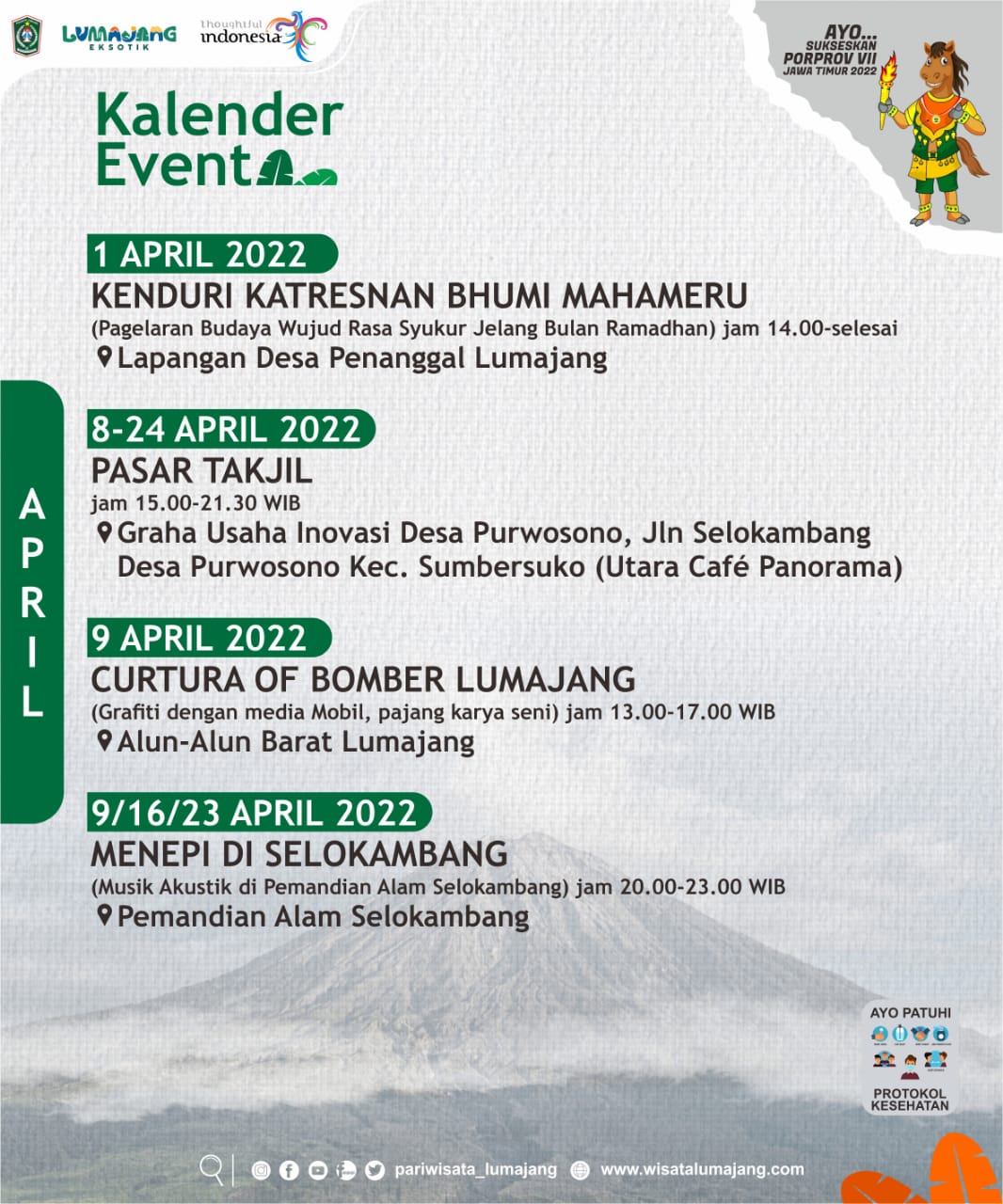 Kalender Even April 2022