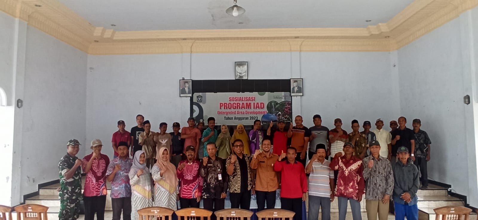 Sosialisasi Program IAD (Integrated Area Development) TA 2023
