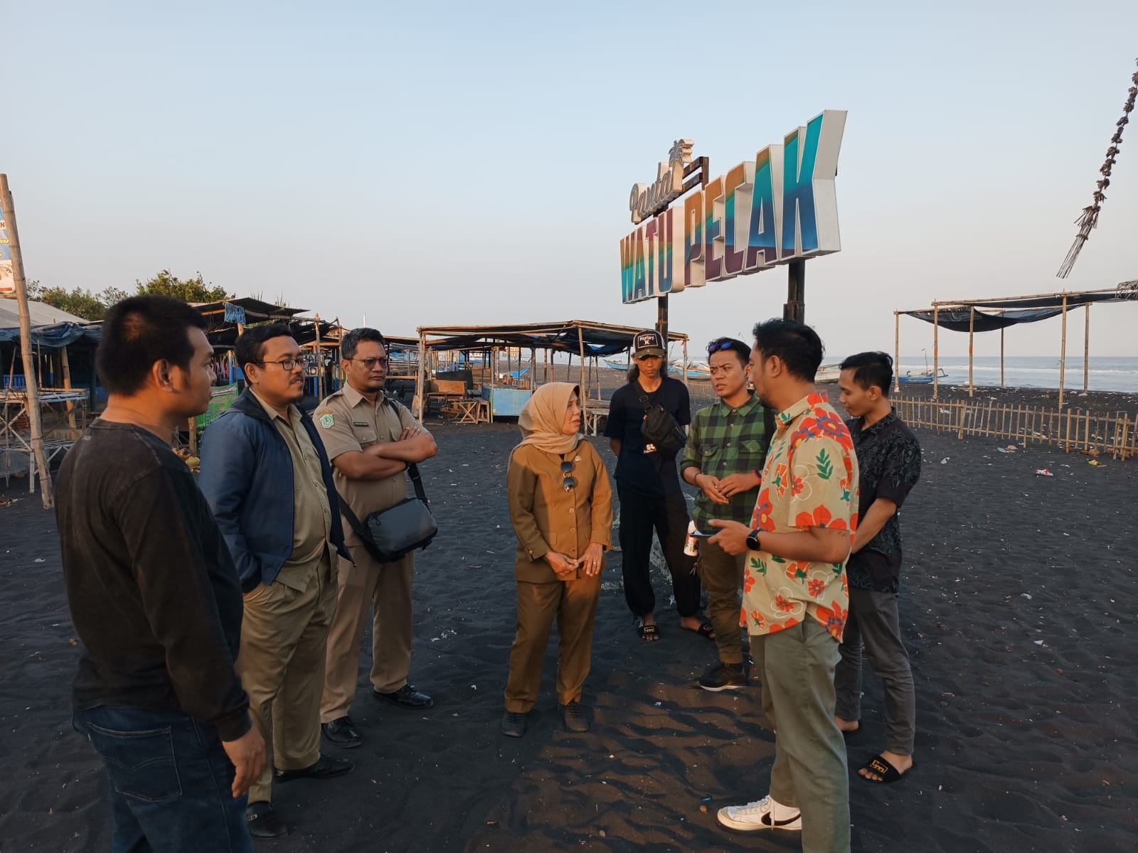 Turun Ke Lokasi Pantai Waktu Pecak, Setelah Rapat Koordinasi 