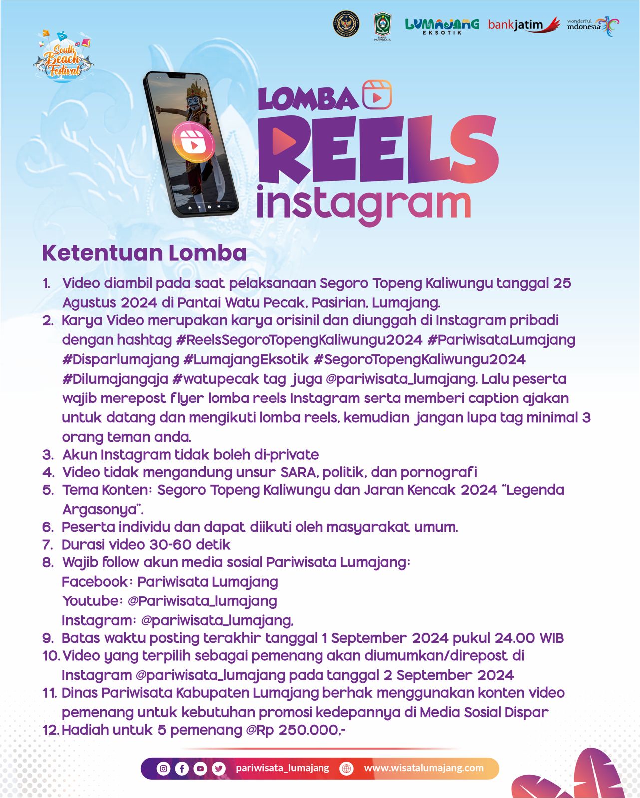 Ketentuan Lomba