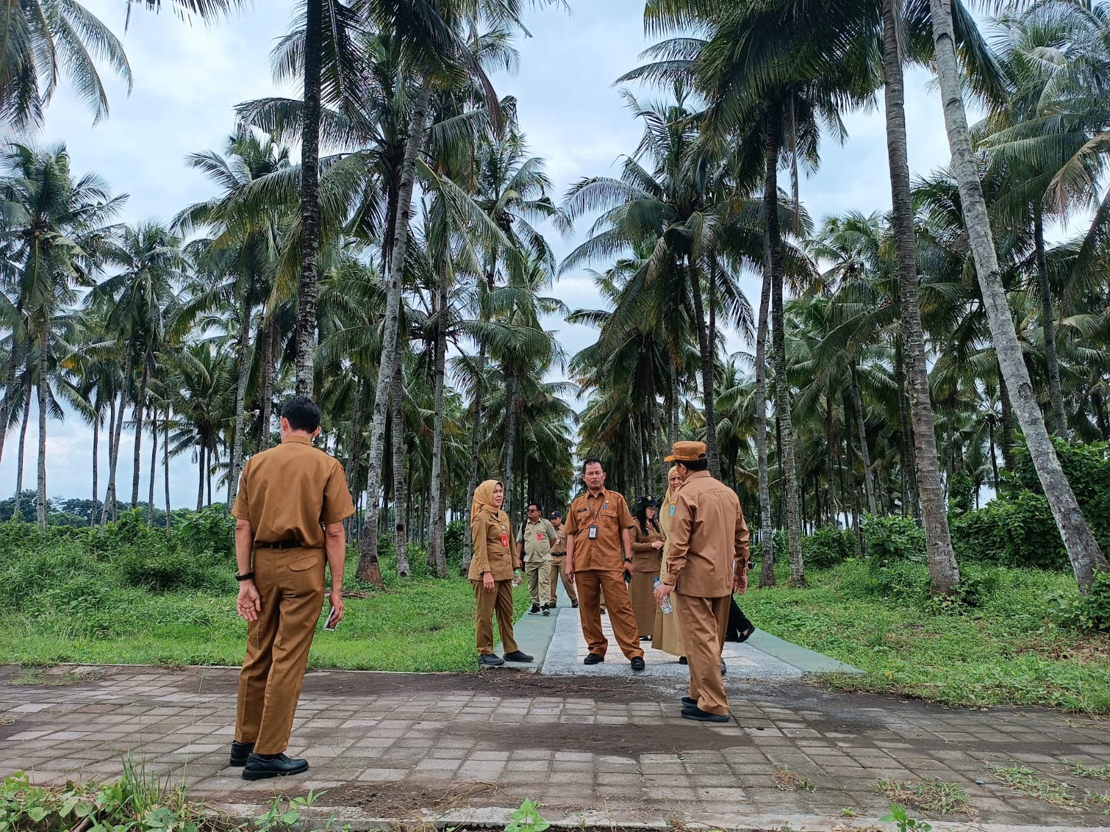 Dinas Pariwista  Menerima  Kunjungan 