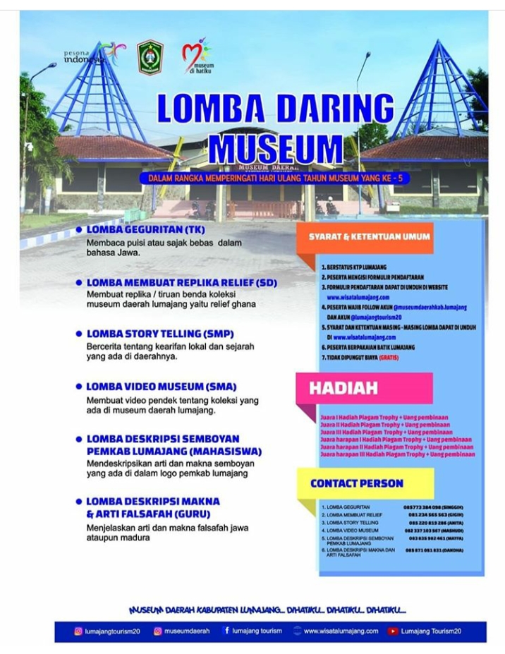 HUT MUSEUM DAERAH KABUPATEN LUMAJANG