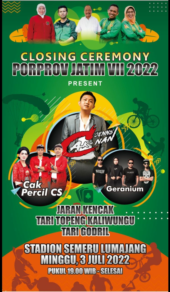 CLOSING CEREMONY PORPROV KE VII JATIM