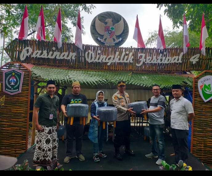 KEPALA DINAS PARIWISATA MENGHADIRI FESTIVAL PASINAN  DINGKLIK