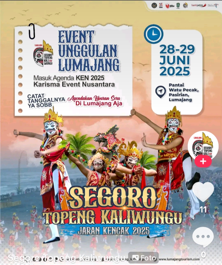 Segoro Topeng Kaliwungu masuk dalam Ken 2025
