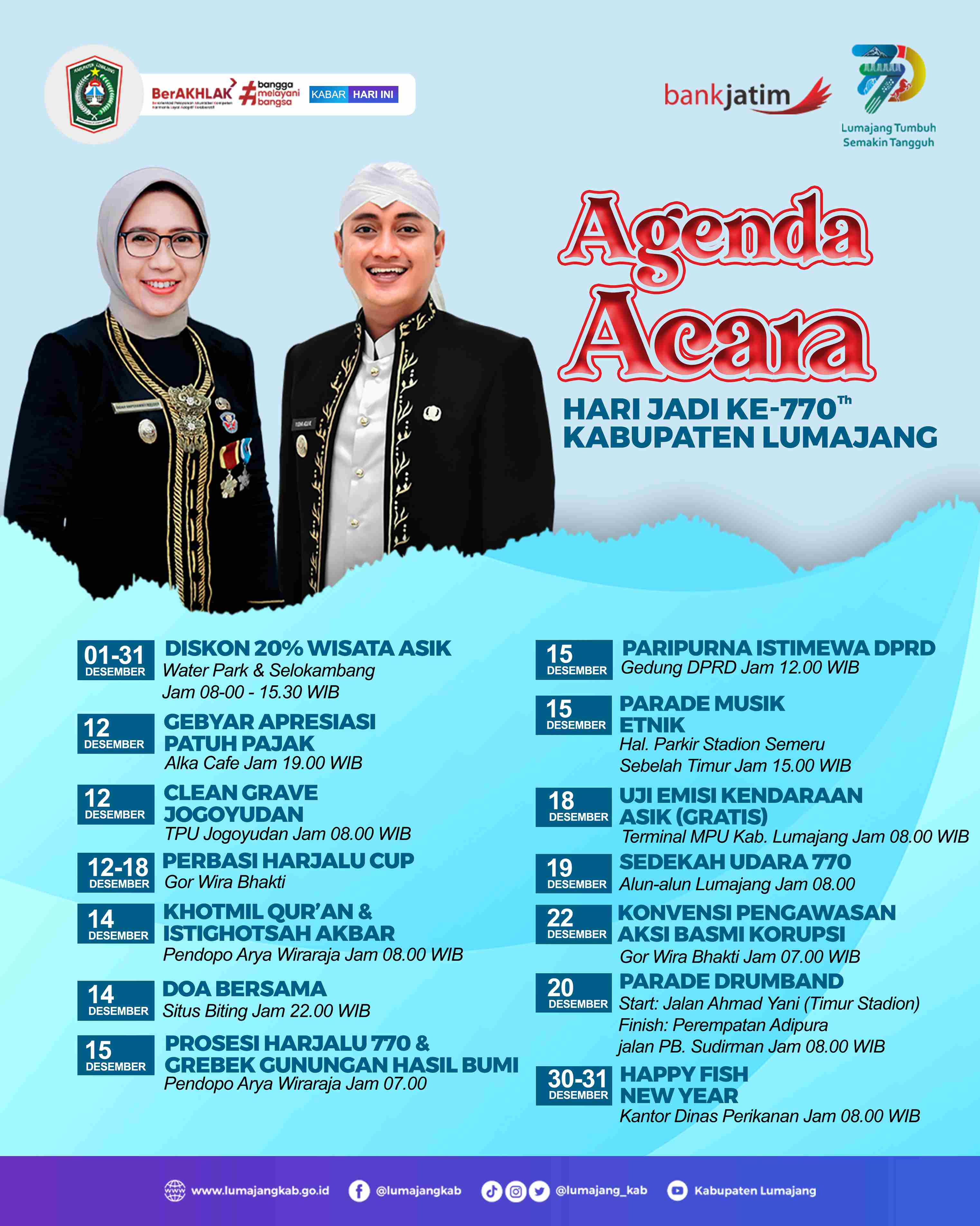 Event Harjalu Kabupaten Lumajang Ke 770