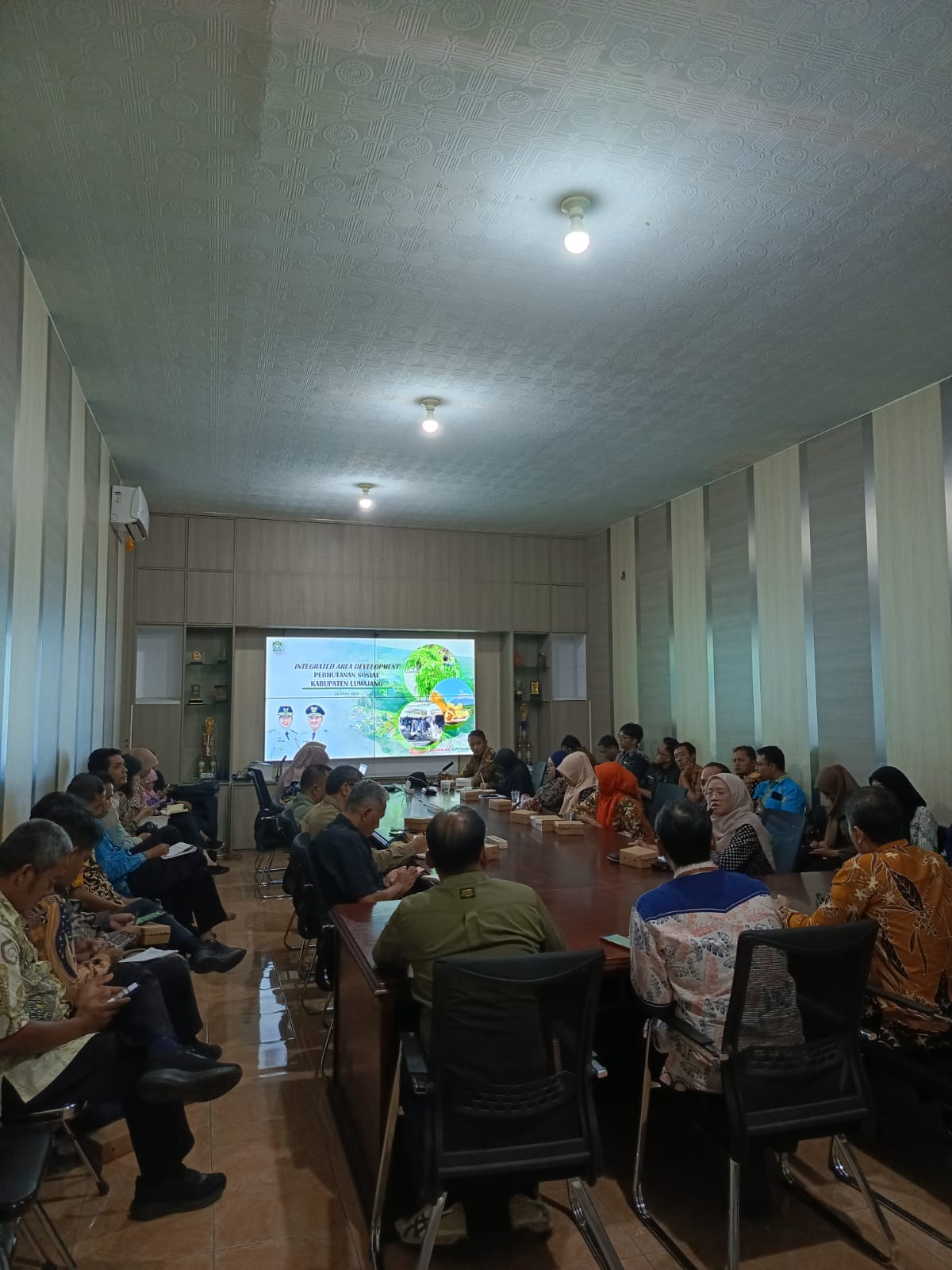 Studi Tiru dengan Tim IAD  Kab Jember 