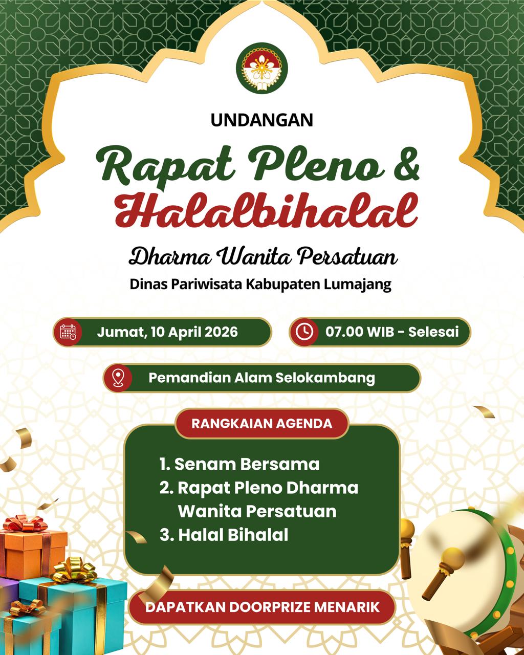 RAPAT PLENO DWP DINAS PARIWISATA