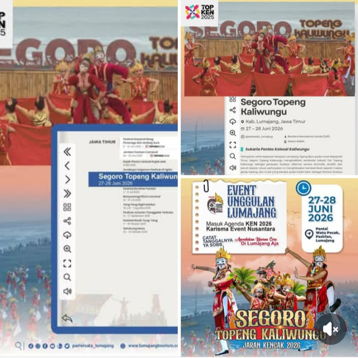 Event Segoro Topeng Kaliwungu Masuk Kharisma Event Nusantara (KEN) Tahun 2026