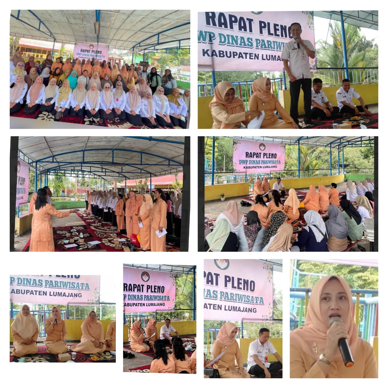 DWP DINAS PARIWISATA  MELAKSANAKAN PERDANA RAPAT PLENO DWP 