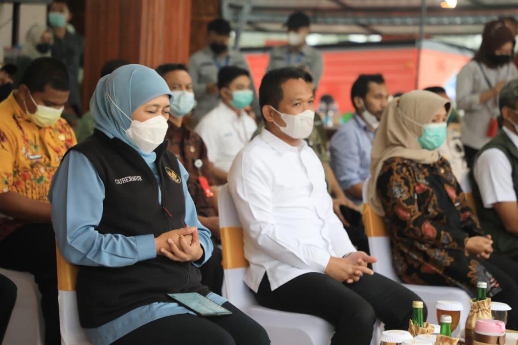 Mendamping Kegiatan Bupati dan Wakil Bupati Lumajang, Di Bumi Perkemahan Glagah Arum Kandang Tepus Kecamatan Senduro Saat Kunjungan Kerja Gubernur Jawa Timur Khofifah Indar Parawangsa 11 Februari 2022