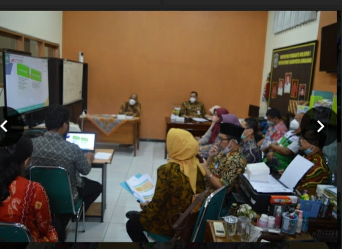 DINAS PARIWISATA MENGIKUTI PAPARAN PERSIAPAN PENILAIAN ZONA INTEGRITAS